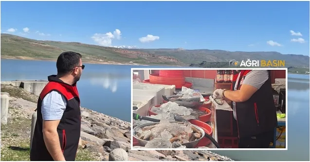 Ağrı Tarım ve Orman Müdürlüğü’nden Su Ürünleri Denetimi