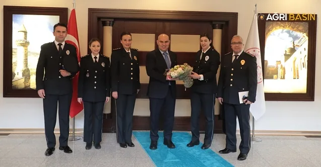 Ağrı Valisi Koç’tan 179. Polis Haftası kutlaması