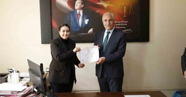 Başkan Ramazan Yakut Mazbatasını Teslim Aldı