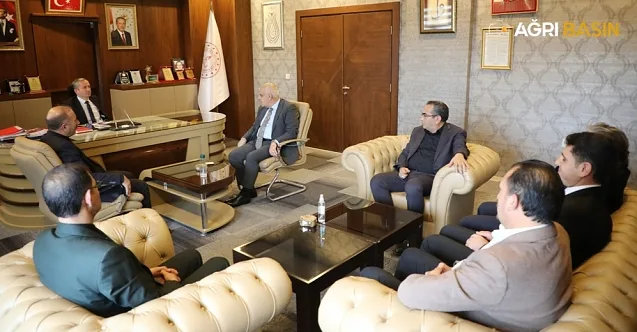DASKEF’ten Ağrı Milli Eğitim Müdürü Kökrek’e ziyaret