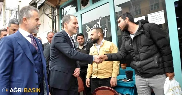Fatih Erbakan, Ağrı Eleşkirt’te Teşekkür Ziyareti Gerçekleştirdi