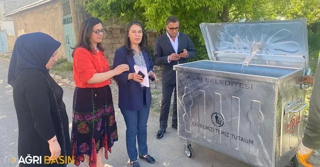 Ağrı Belediyesi, Mahallelerdeki Çöp Konteyner Sayılarını Arttırıyor