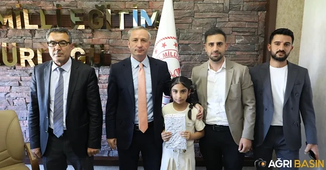 Ağrılı Öğrenciye Özel Mektup Yarışması Birincilik Ödülü