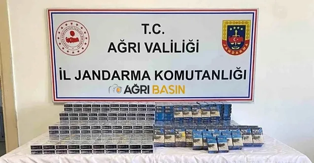 Doğubayazıt’ta Kaçak Sigara Operasyonu: 2 Gözaltı