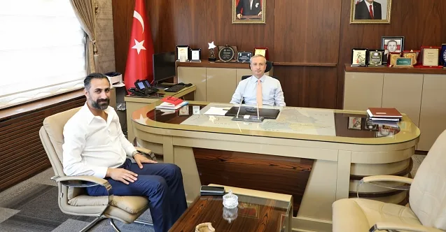 Başkan Tahtalı’dan Müdür Kökrek’e Ziyaret