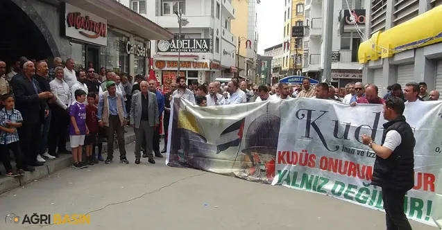 Peygamber Sevdalıları Ağrı Şubesi’nden Gazze Katliamına Tepki