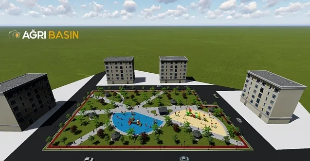 Ağrı Belediyesi yeni park alanları oluşturuyor