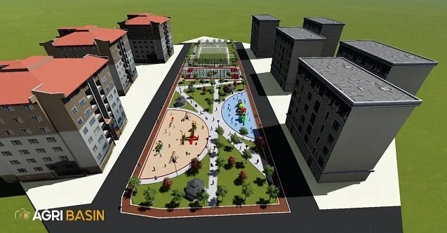 Ağrı Belediyesi yeni park ve oyun alanları oluşturuyor