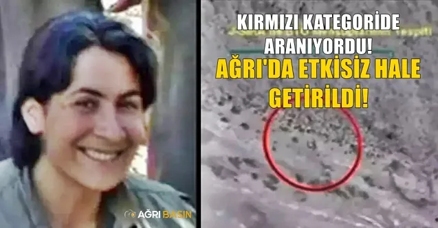 Ağrı’da Terör Operasyonu! Bervar kod adlı Seyran Çomak öldürüldü