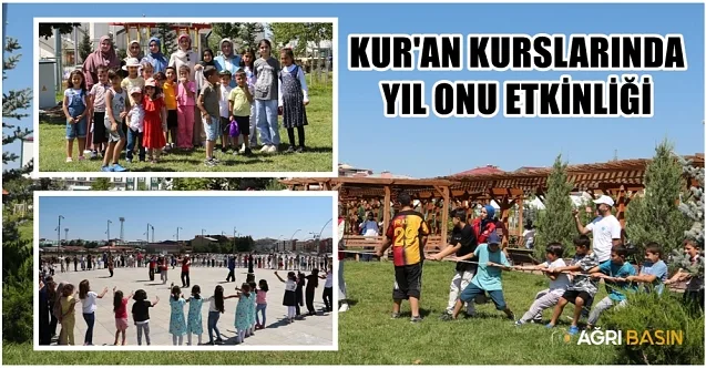 Ağrı’da Yaz Kur’an kursları Yıl Sonu Etkinliği düzenledi