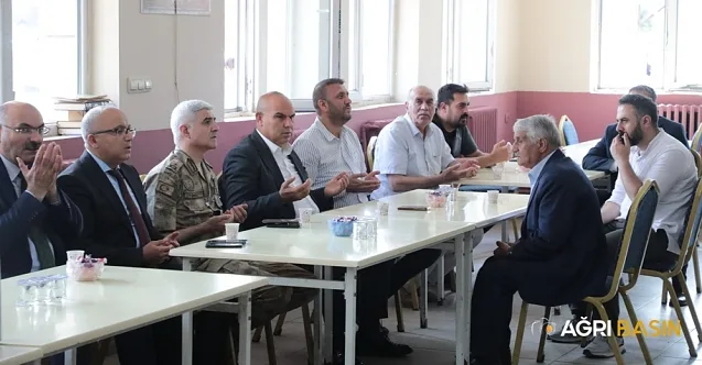Ağrı Valisi Mustafa Koç’tan Ahmet Genç’e Taziye Ziyareti