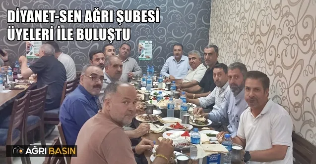Diyanet-Sen Ağrı Şubesinden İstişare Toplantısı