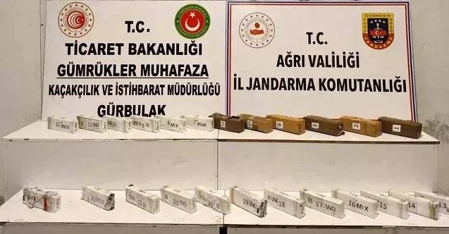 Ağrı’da 12 Kiloluk Esrar Operasyonu: 1 Kişi Gözaltında