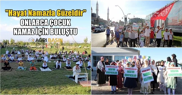 Ağrı’da “Hayat Namazla Güzeldir” Etkinliği