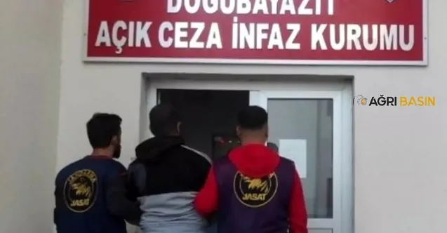 Ağrı’da Kesinleşmiş Hapis Cezası Bulunan Kişi Yakalandı!