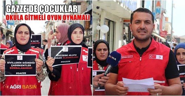 Başkan Orhan Tatlı: Gazze’de Çocuklar Okula Gitmeli Oyun Oynamalı