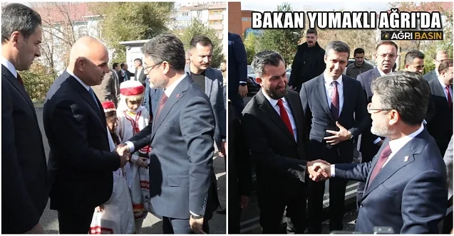 Tarım ve Orman Bakanı İbrahim Yumaklı Ağrı’da