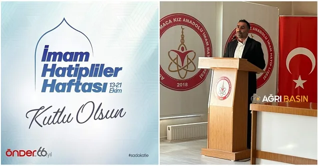 Ağrı’da İmam Hatipliler Haftası Coşkuyla Kutlandı