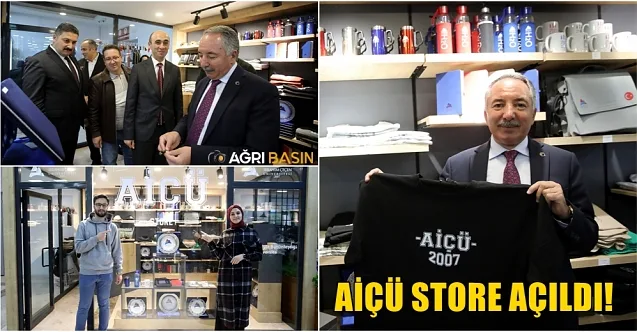 Ağrı İbrahim Çeçen Üniversitesi Stor Mağazası Açıldı!