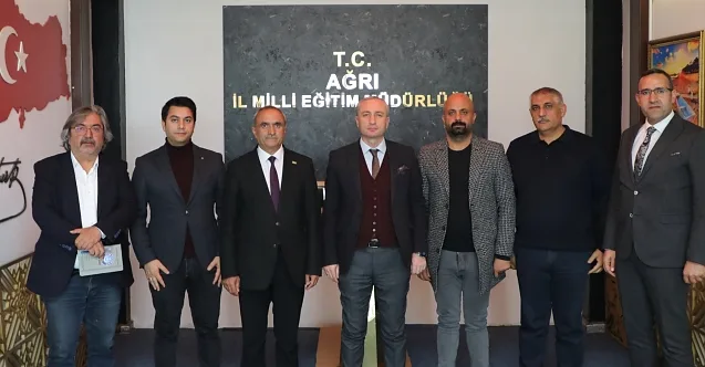 Ağrı İl Milli Eğitim Müdürü Kökrek Özel Öğretim Kurumlarıyla Görüştü