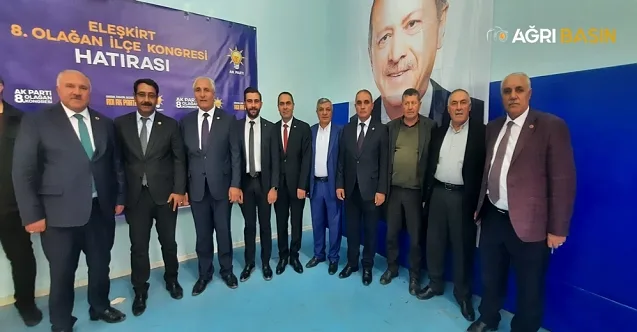 Ak Parti Eleşkirt İlçe Başkanı Taner Kazak Güven tazeledi