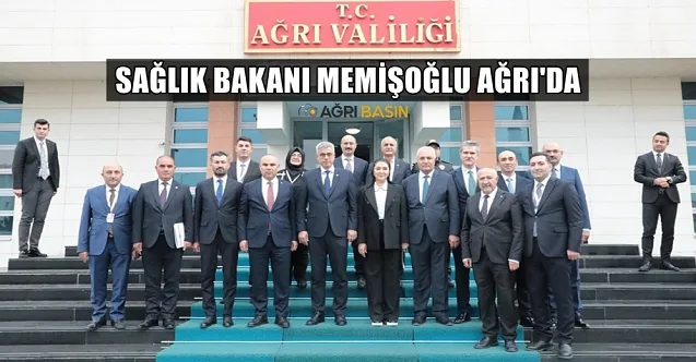Bakan Memişoğlu Ağrı’da konuştu: “Sağlıkta Şiddete Toleransımız Yok”