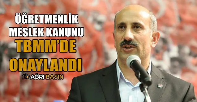 TBMM’de Tarihi karar! Öğretmenlik Meslek Kanunu Onaylandı