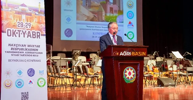 AİÇÜ Rektörü Prof. Dr. Abdulhalik Karabulut, Nahçıvan’da