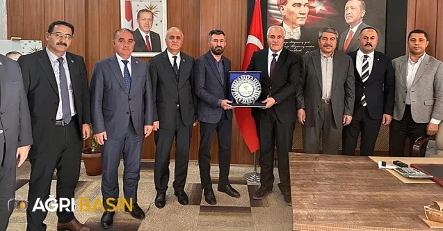 AK Parti Ağrı İl Başkanı Yıldız’dan Başkan Yakut’a Ziyaret