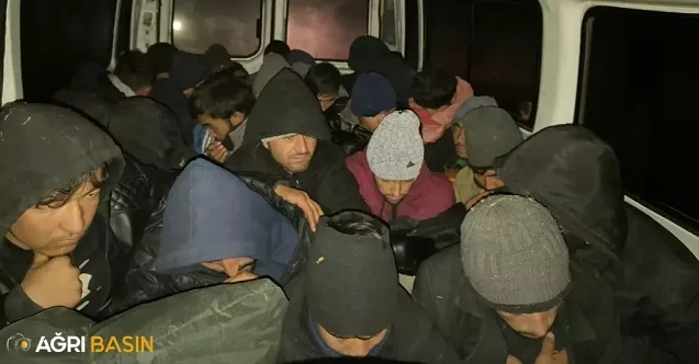 Doğubayazıt’ta 60 Düzensiz Göçmen Yakalandı