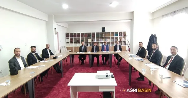 Kasım Ayı İlçe Müftüleri Toplantısı Doğubayazıt’ta Gerçekleştirildi
