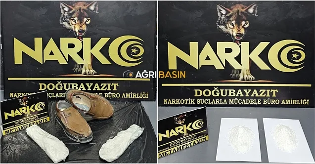 Ağrı’da 1 Kilo 44 Gram Metamfetamin Ele Geçirildi