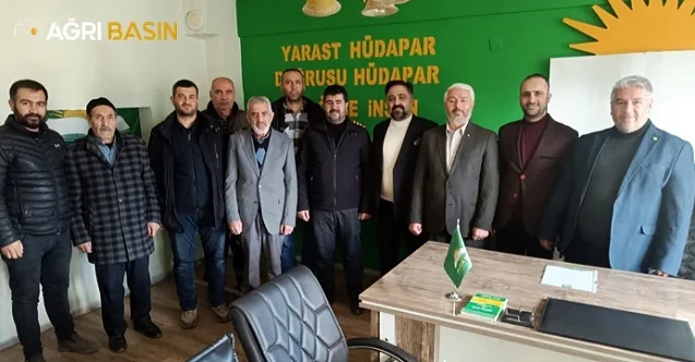 HÜDA PAR Doğubayazıt İlçe Başkanlığına Hasan Türkmen Atandı
