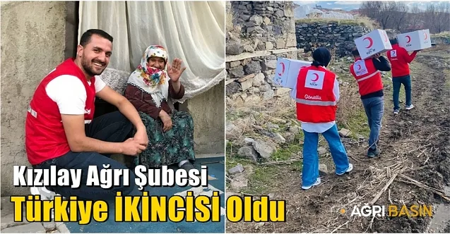 Kızılay Ağrı Şubesinden Gururlandıran Başarı