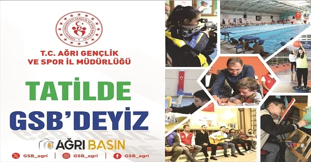 Ağrı GSB’den Gençlere Yarıyıl Tatili Hediyesi