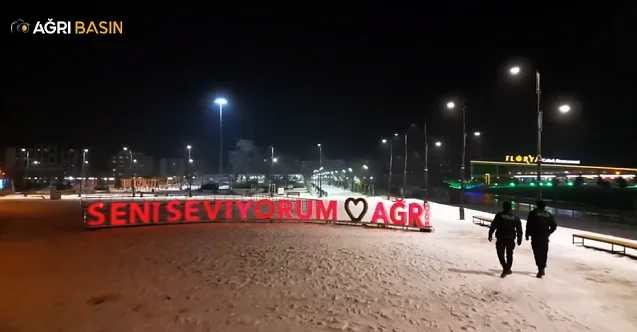 Ağrı’da Yoğun Güvenlik Önlemleriyle Huzurlu Yılbaşı