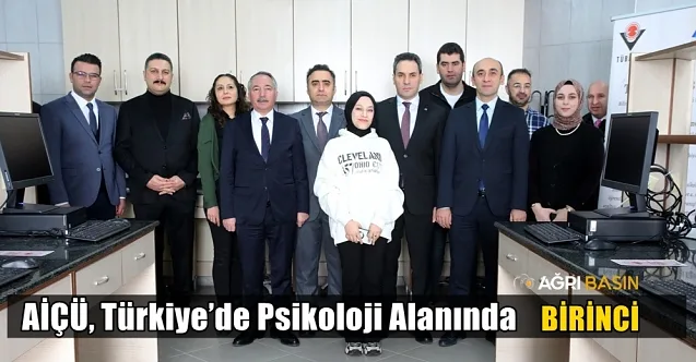 AİÇÜ, Türkiye’de Psikoloji Alanında Birinci Sırada