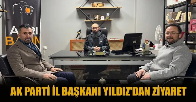 AK Parti Ağrı İl Başkanı Yıldız’dan Ağrı Basın’a Anlamlı Ziyaret
