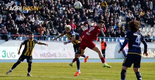 Kırıkkale FK ve Ağrı 1973 SK Beraberlik Sonuçlandırdı