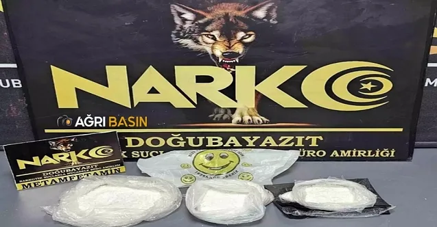 Ağrı’da 1,7 Kilo Metamfetamin Ele Geçirildi