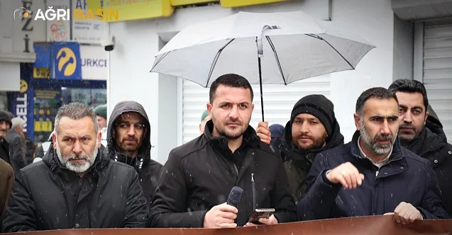 Ağrı’dan Gazze’ye Destek: İsrail’in İşgal Planına Tepki