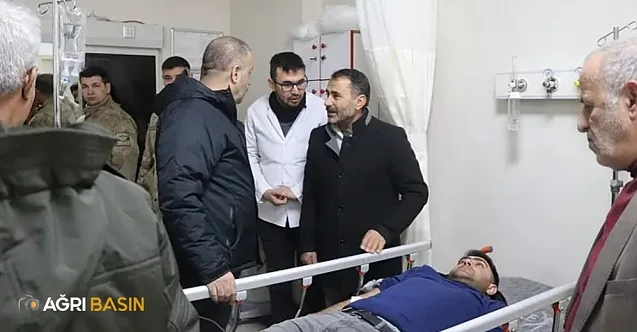 Fevzi Sayan’dan Yaralı Vatandaşlara Geçmiş Olsun Ziyareti