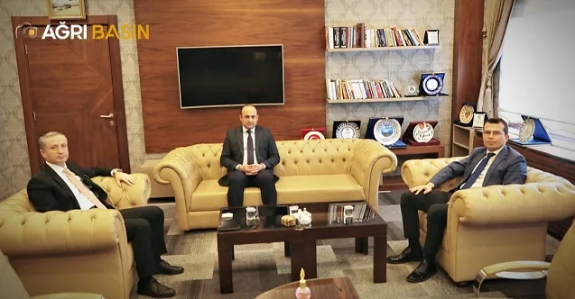 Tutak Kaymakamı Adıbelli’den Müdür Kökrek’e Ziyaret