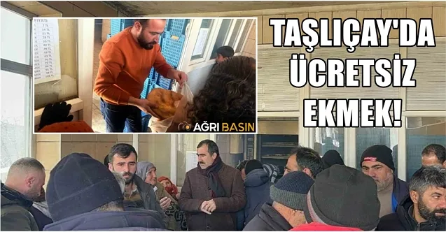 Taşlıçay Belediyesi’nden Ramazan Ayında Ücretsiz Ekmek