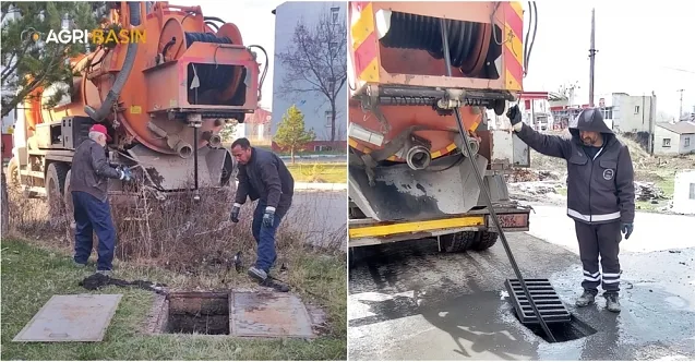 Ağrı Belediyesi’nden Mazgal Temizliği ile Su Taşkınlarına Karşı Önlem