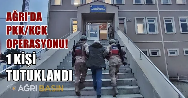 Ağrı’nın Tutak İlçesinde PKK/KCK Üyesi Şüpheli Silahla Yakalandı