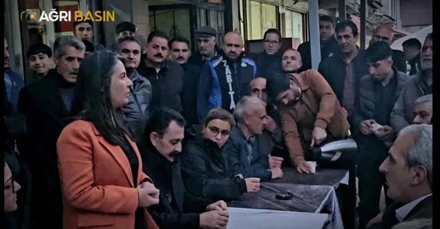 Ağrı Belediye Başkanı Hazal Aras Pazar Esnafını Dinledi