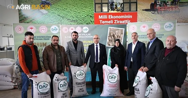 Ağrı’da Tarıma Dev Destek: 120 Ton Tohum Dağıtıldı!