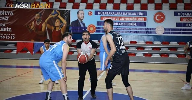 Ağrı’da Yurt Lig Basketbol Heyecanı Başladı