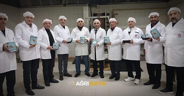 ATSO Başkanı Alpaslan’dan Ağrı Yaprak Döneri Üretim Tesisine Ziyaret